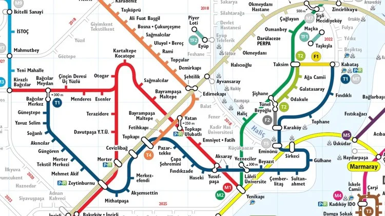 Istanbul Underground and City Transport (2025 Edition)