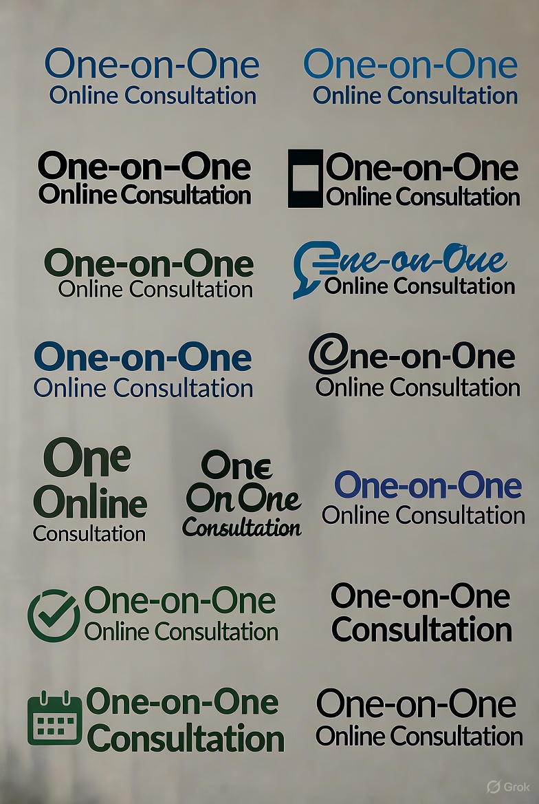 One-on-One Online Consultation