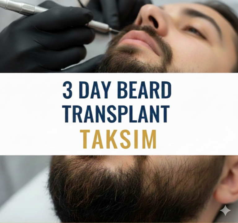 3 Night Beard Transplant in Taksim