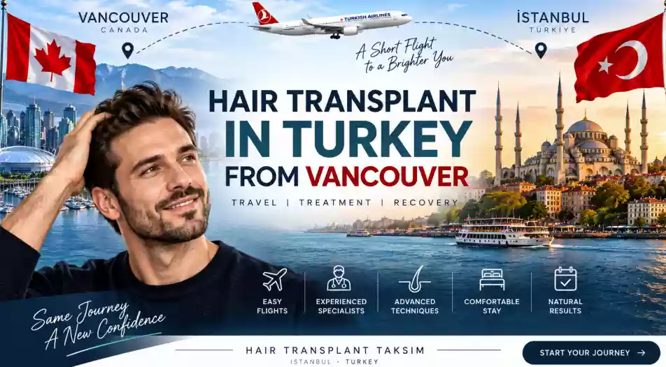 Canada to Istanbul hair transplant travel
